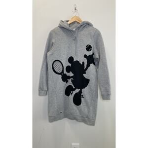 Disney X Lacoste Dress Women's Minnie Mouse Size 38 Tennis Long Hoodie (EF1352)
